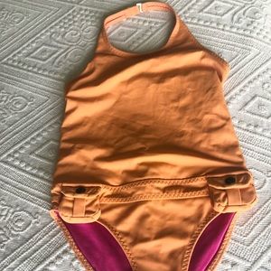 Girls Diesel Halter Neck Swimsuit